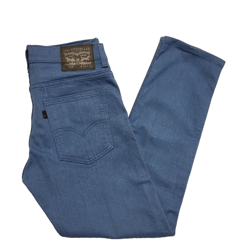 Levi's 508 Mid Blue Straight Denim Jeans Uk Men's W28 L29 L559