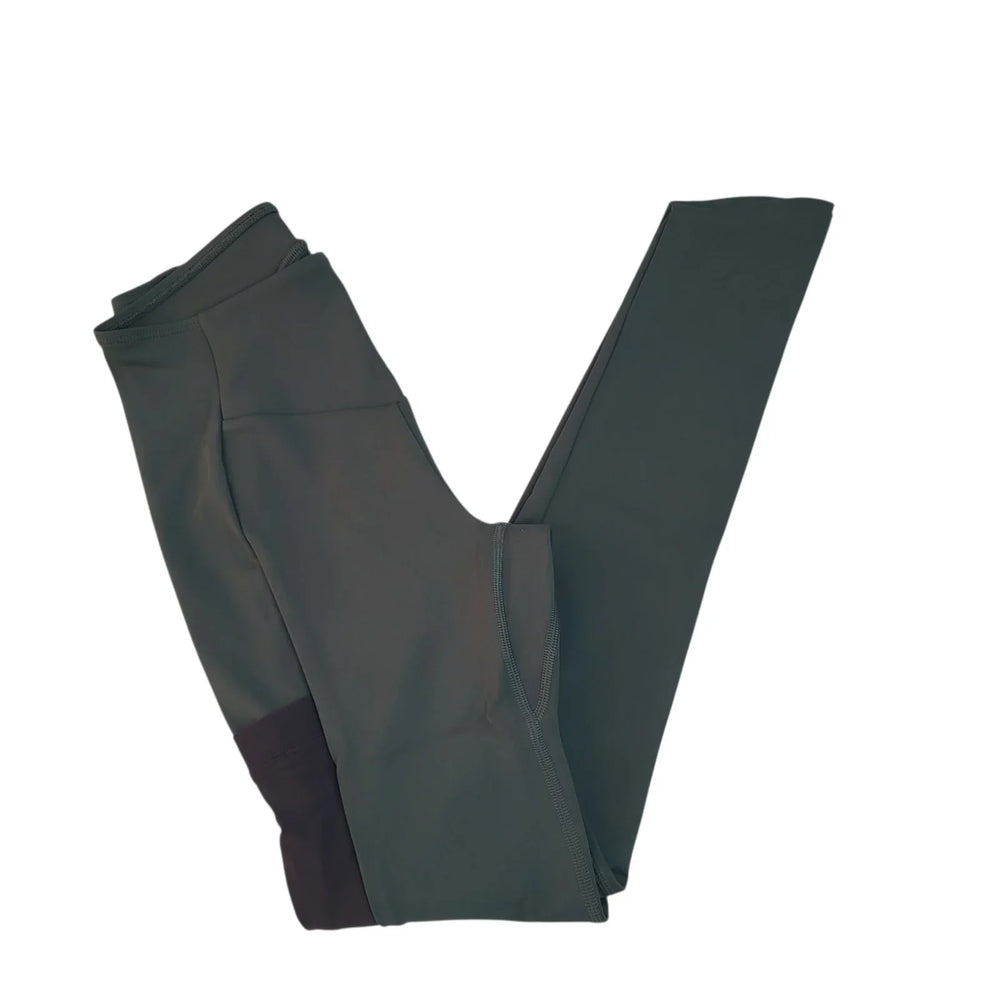 Gymshark Venture Leggings Green Gym Sports UK Women's XS 6 W24 L26 Bnwt L962