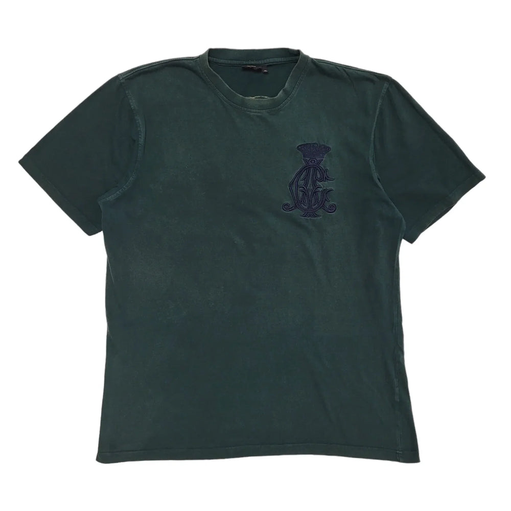 Christian Audiqier Vintage 90's Green Short Sleeve T-Shirt Men's 3XL