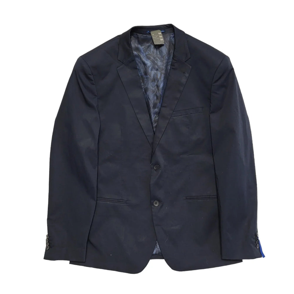 Angelo Litrico Navy Blue Suit Blazer Jacket Uk Men's Size XL 46" DD836