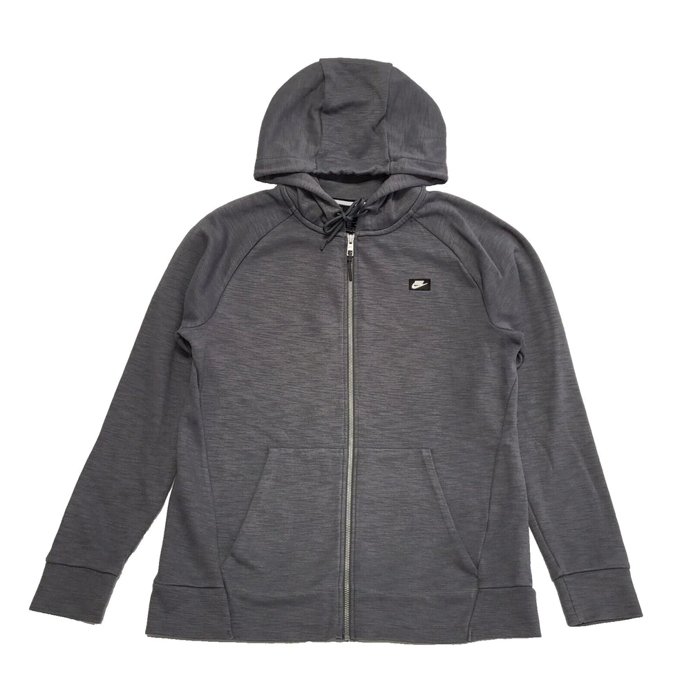 Nike Grey Zipped sports Casual Sweatshirt Hoodie UK Men's Medium K251