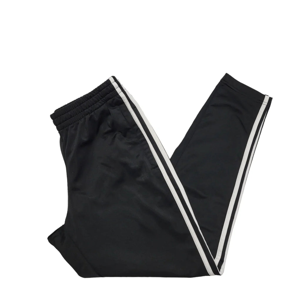 Adidas Black Skinny Tracksuit Bottoms Drawstring UK Women's M W28 L28 BB507