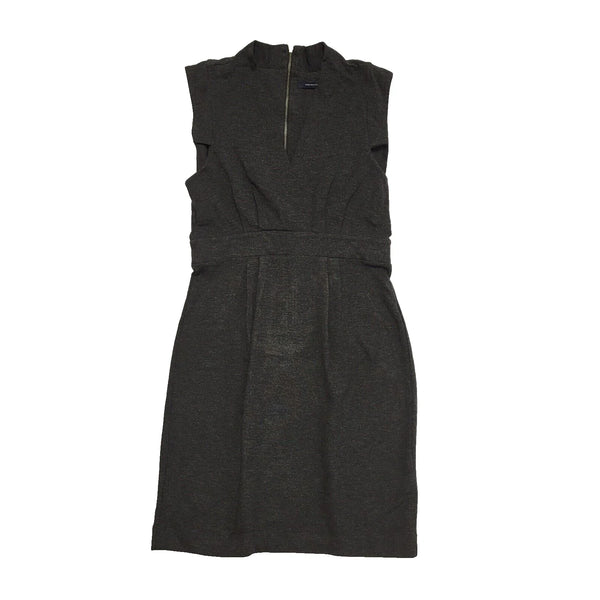 French Connection Grey Sleeveless Evening Dress UK Women's 14 Bnwt BB620
