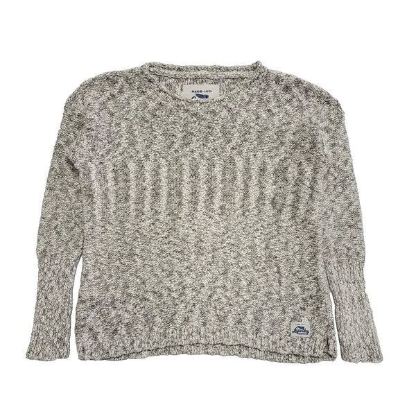 Superdry Grey Round Neck Icarus Knit Jumper uk Women's Large K264