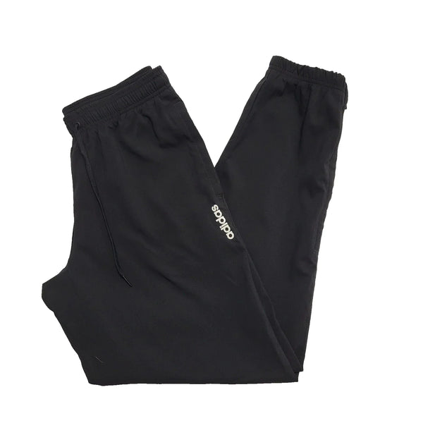 Adidas Black Drawstring Black Jogger Tracksuit Men's Bottoms M W32 L32 K965