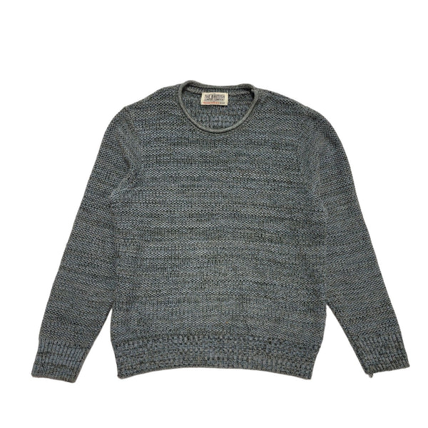 The British Jumper Vintage 90s Blue Crew Neck Jumper Uk Men's Size M