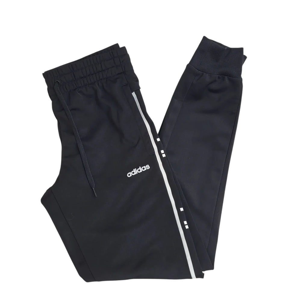 Adidas Vintage Y2K Black Tracksuit Bottoms Uk Women's Size S 8-10 W26-28 L30