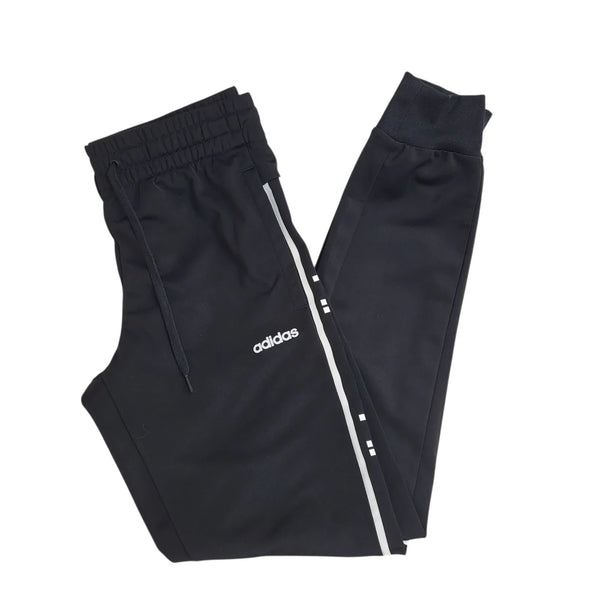 Adidas Vintage Y2K Black Tracksuit Bottoms Uk Women's Size S 8-10 W26-28 L30