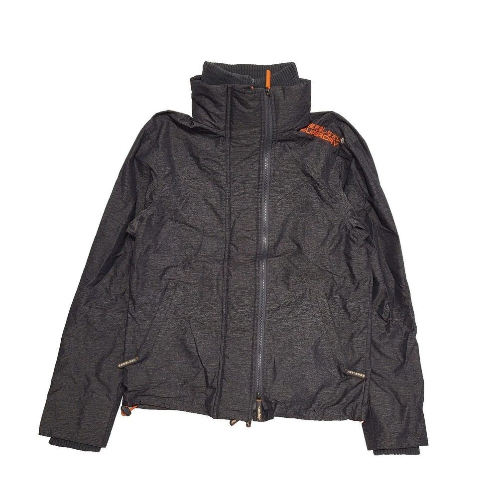 Superdry Wind Cheater Jacket Grey Triple Zip Men's UK S EU 46 L243