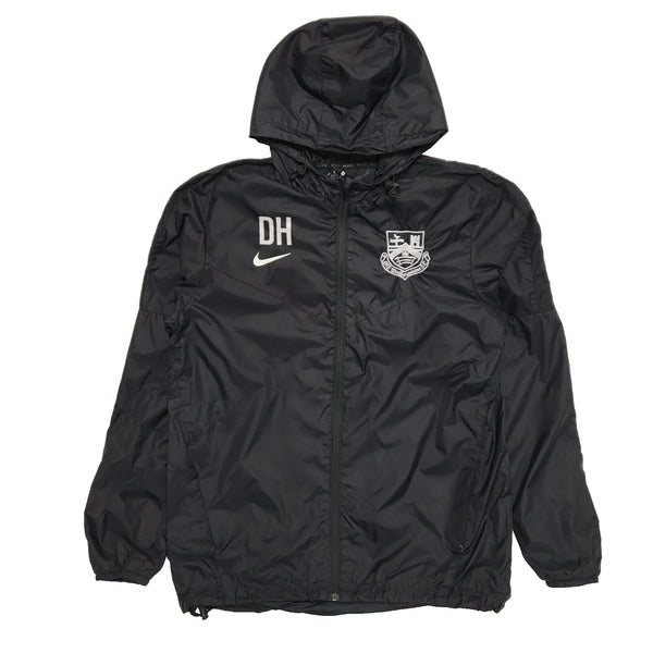 Nike Hooded Lightweight Sports Jacket DH Black Zipped Uk Men's Size M L227