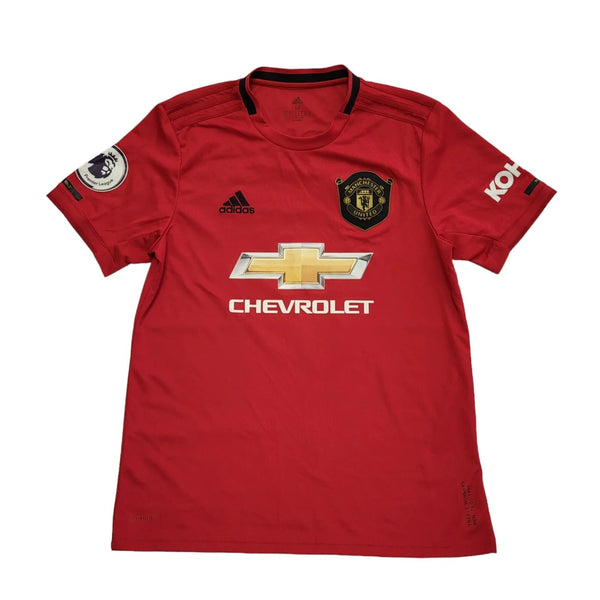 Manchester Utd Adidas Red Rodrigues Football Shirt Uk Men's Size M CC82