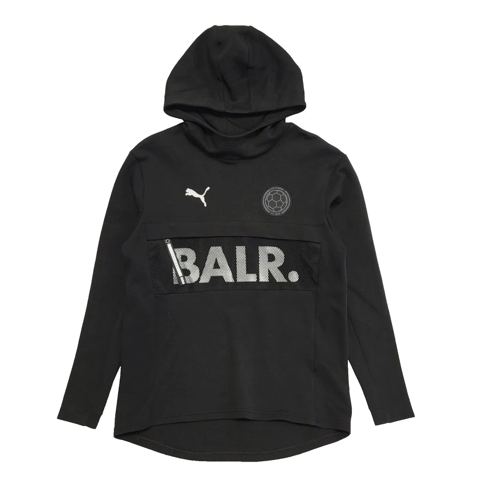 Puma Black Drawstring Pullover Sweatshirt Hoodie Uk Men's M L565