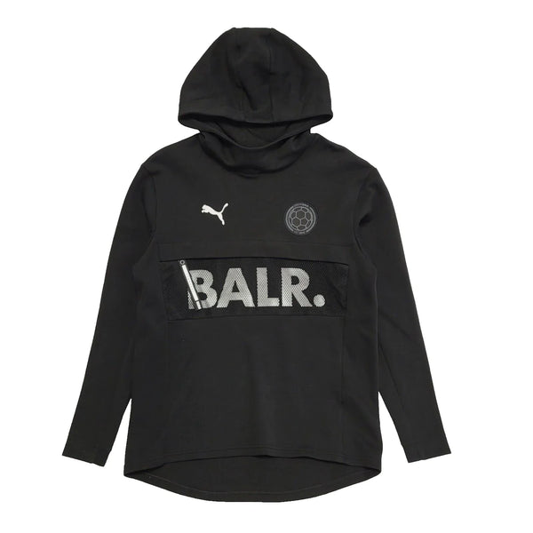 Puma Black Drawstring Pullover Sweatshirt Hoodie Uk Men's M L565