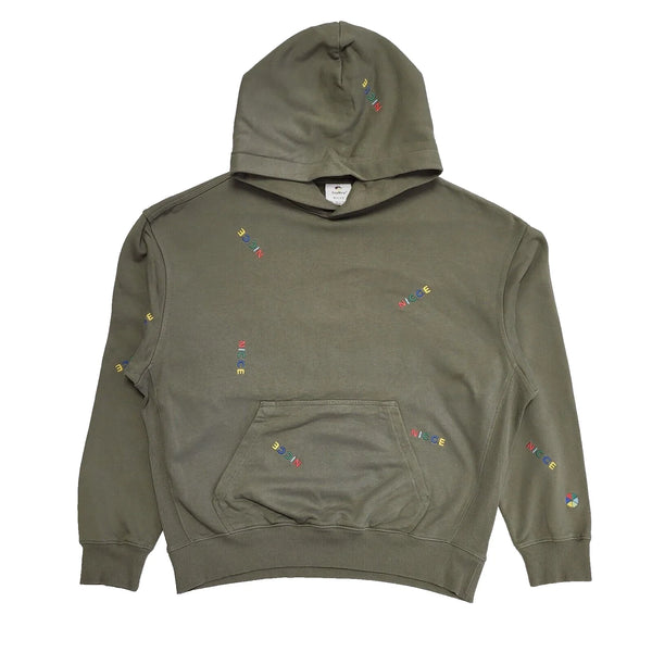 Nicce Any Wear Green Pullover Sweatshirt Hoodie Uk Men's Medium L379