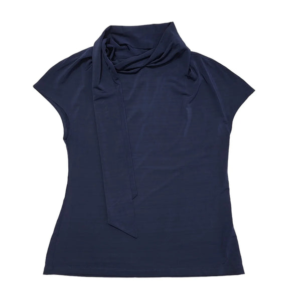 Phase Eight Blue Sema Cowl Neck Top BNWT Womens UK Size 10 DD132