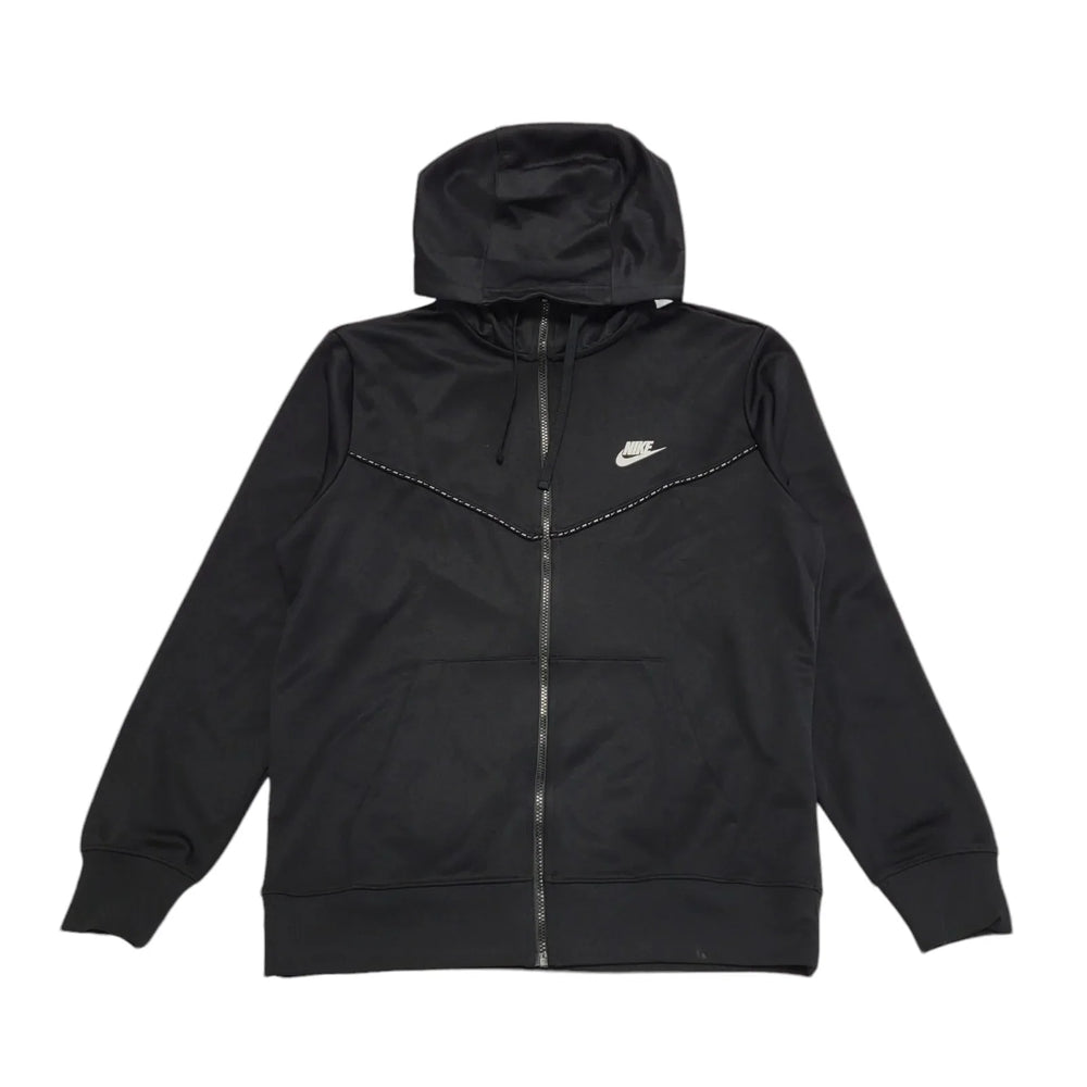 Nike Black Long Sleeve Sports Hooded Track Jacket Men's UK L EU 54 H591