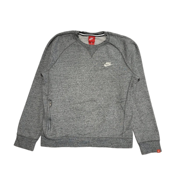 Nike Grey Round Neck Sweatshirt Women's uk M 10 eu 38 H333