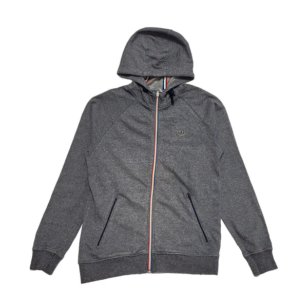 Adidas Blue Zipped Sweatshirt Hoodie Men's UK M EU 50 H980