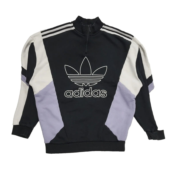 Adidas Sports Top Back Long Sleeve Over-sized Women's UK M 10 K980