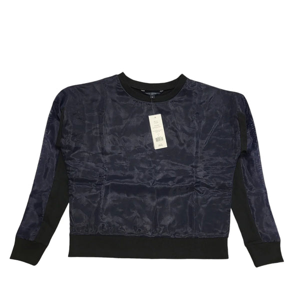 French Connection Sweatshirt Blue Long Sleeve BNWT Womens UK Size M CC315