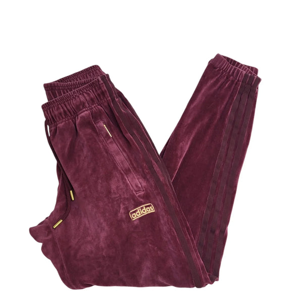 Adidas Purple Skinny Tracksuit Bottoms/Joggers Uk Women's Size XS W24 L30 EE248