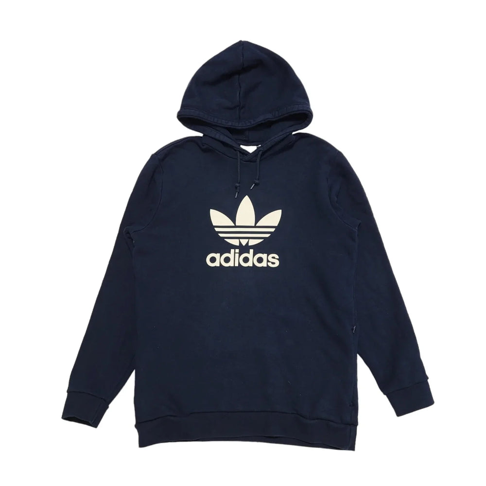 Adidas Hoodie Blue Drawstring Sports Mens UK Size M BB567