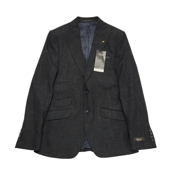 Burton Black Slim Suit Blazer Jacket Uk Men's Size XS 36'' DD420
