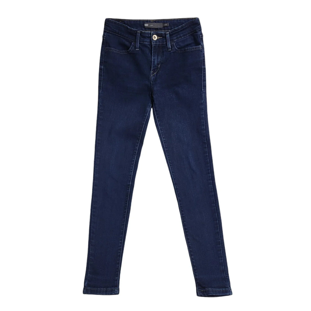 Levi's 90s Dark Blue Skinny Leg Leggings Denim Jeans Uk Women's Size 8 W26 L28