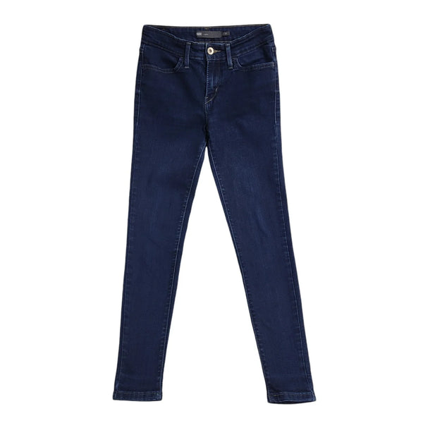 Levi's 90s Dark Blue Skinny Leg Leggings Denim Jeans Uk Women's Size 8 W26 L28