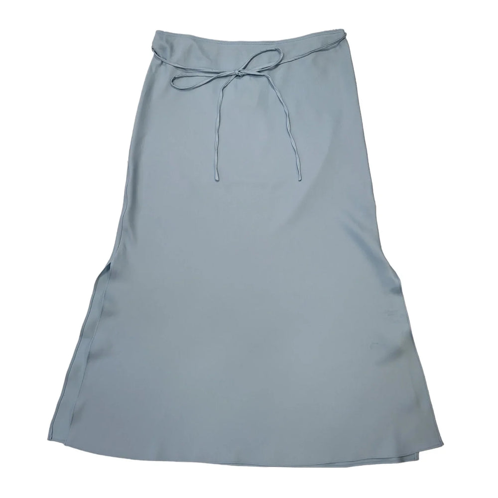 River Island Blue Long Tinker Skirt Womens BNWT Size 16 W34 DD699