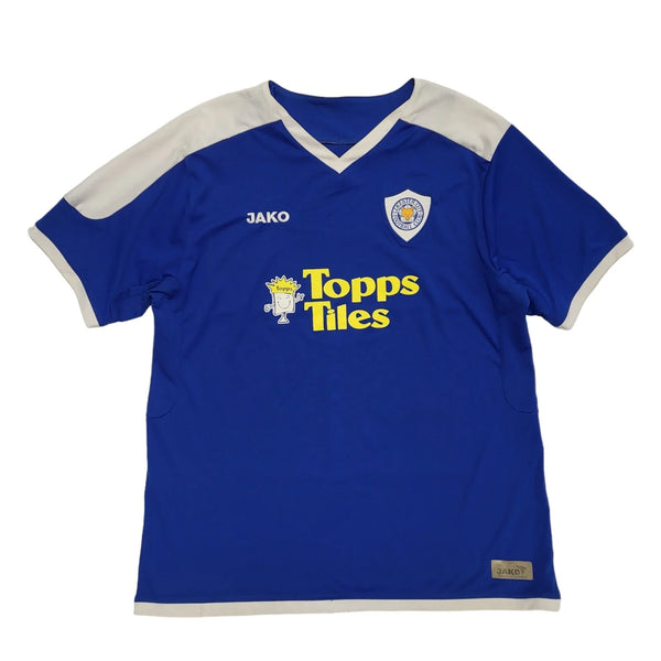 Leicester City FC 2007 Football Shirt Vintage Blue  Men's Size XL