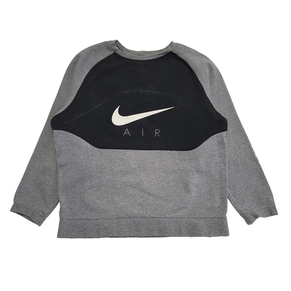 Nike Air Grey Black Casual Sports Sweatshirt Uk Women's Size L L92