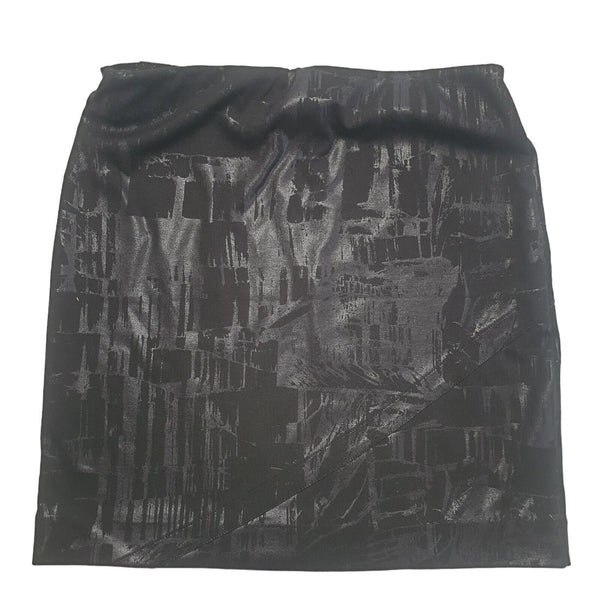 Simply Vera Black Elasticated Pencil Skirt Uk Women's XS W24 Eu 34 G46