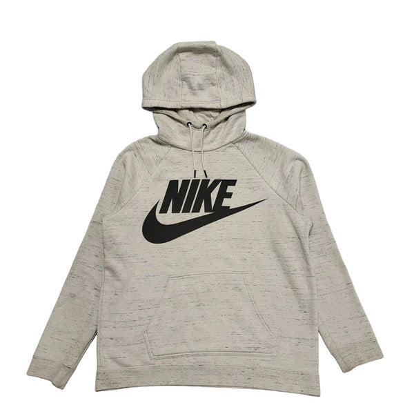 Nike Light Grey Sports Pullover Sweatshirt Hoodie UK Men's M K888