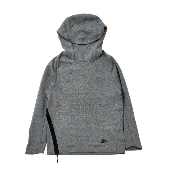 Nike Grey Drawstring Pullover Sweatshirt Hoodie Uk Men's Small G463