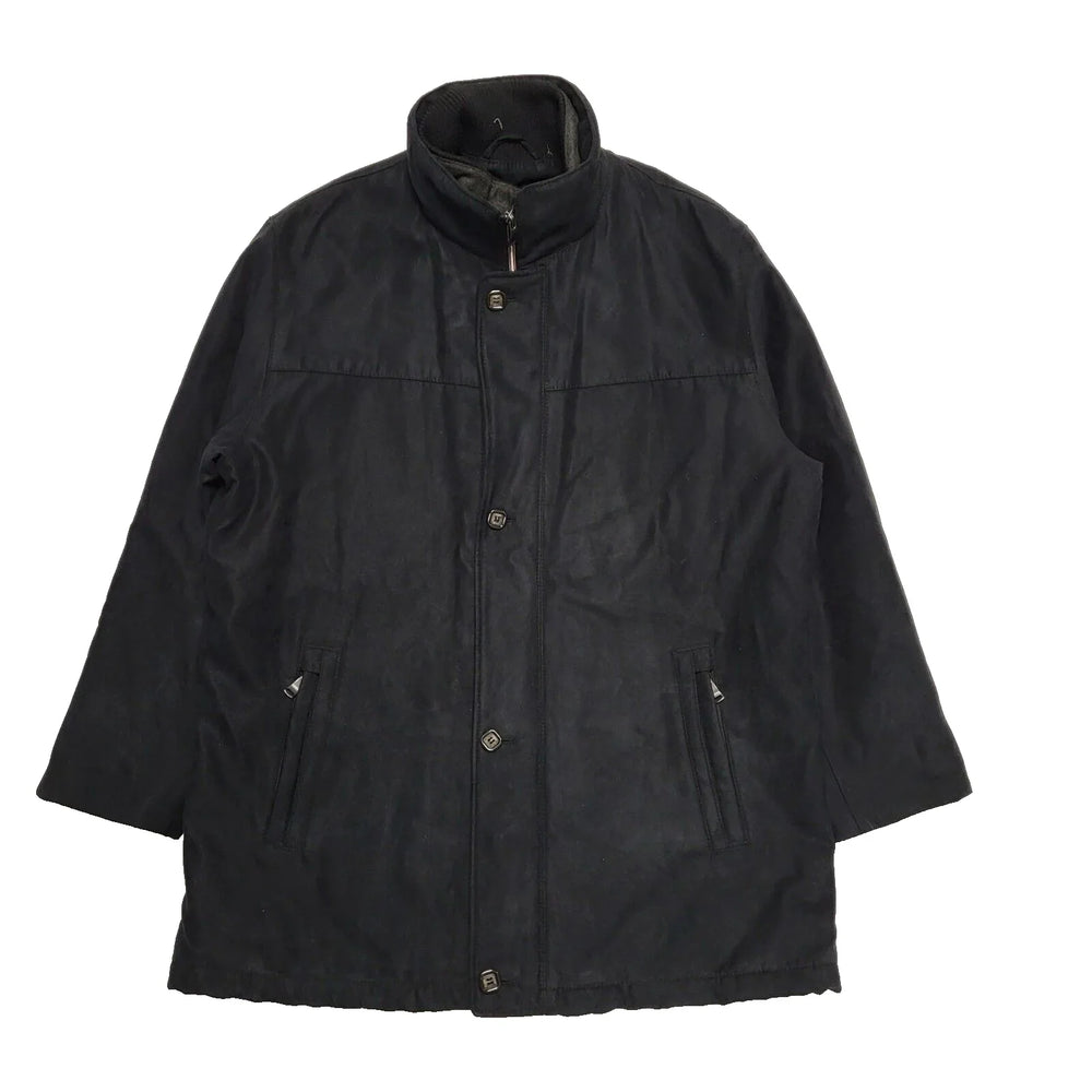 Bugatti Black Lined Zipped Casual 3/4 Jacket UK Men's Size L K871