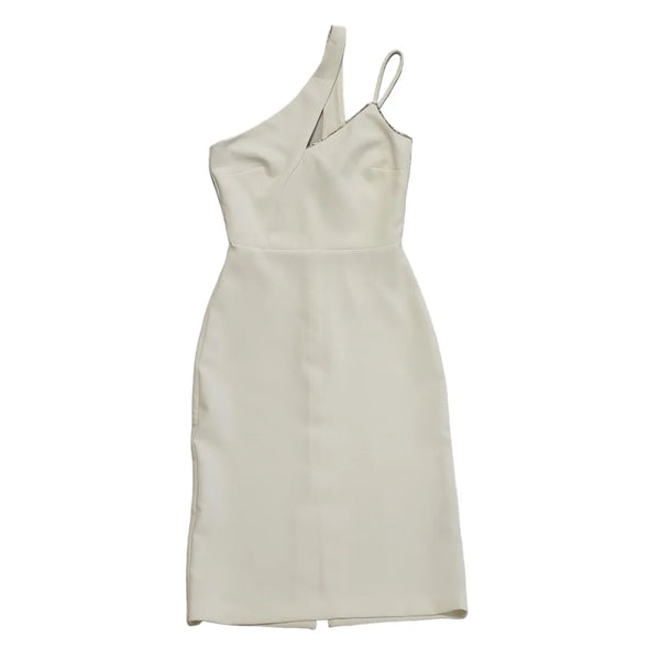 River Island White Off Shoulder Evening Dress Uk Women's Size 8 Bnwt DD851