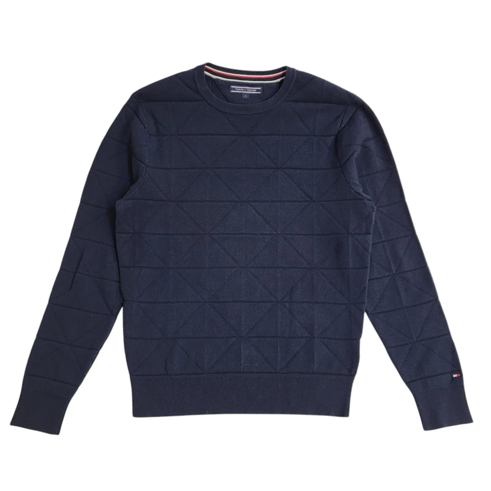 Tommy Hilfiger Blue Round Neck Jumper UK Men's Size S EE773