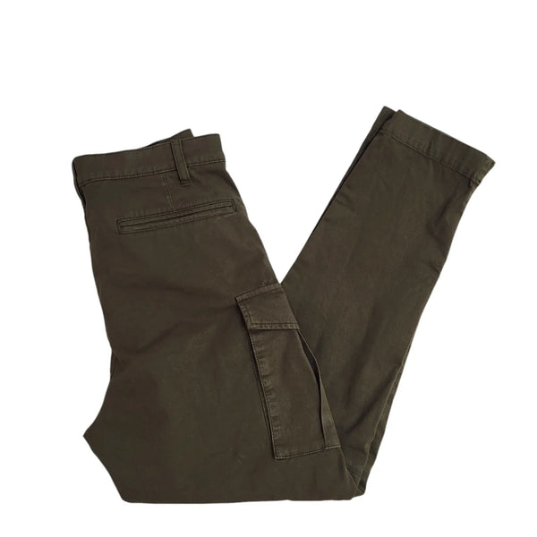 The Kooples Green Tapered Cargo Trousers Women's 14 W32 L28 FF99