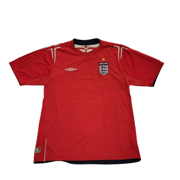 England Umbro Red Away Kit Football Shirt Uk Men's Size XL CC83