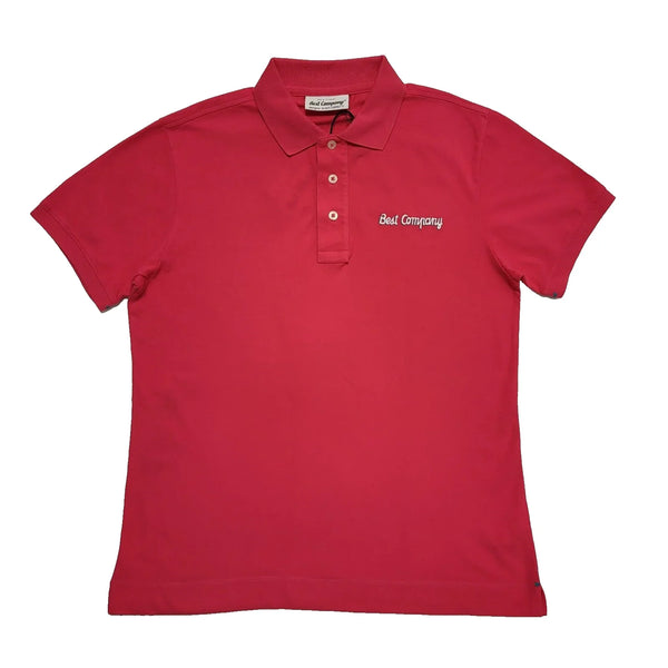 Best Company Pink BNWT Short Sleeve Polo Top Mens UK Size S CC713