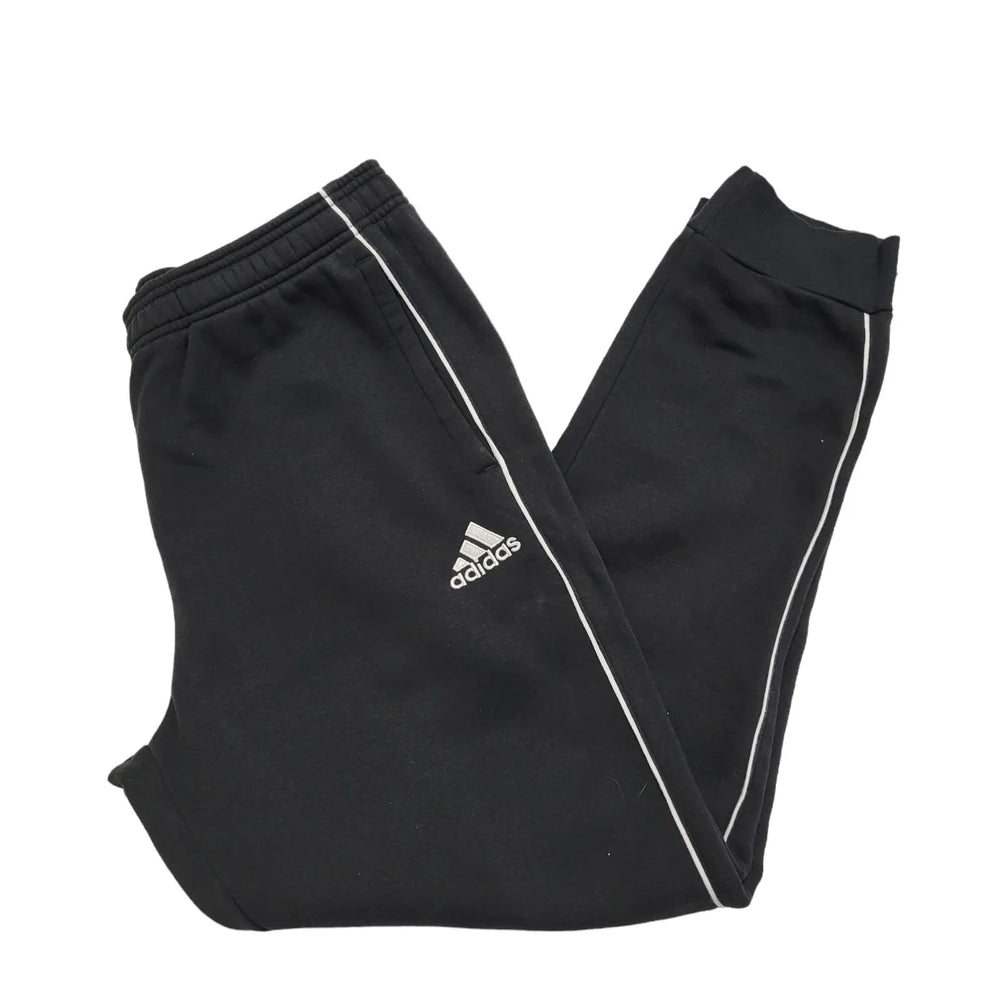 Adidas Black Drawstring Tracksuit Bottoms/Joggers Uk Men's L W34 L30 DD743