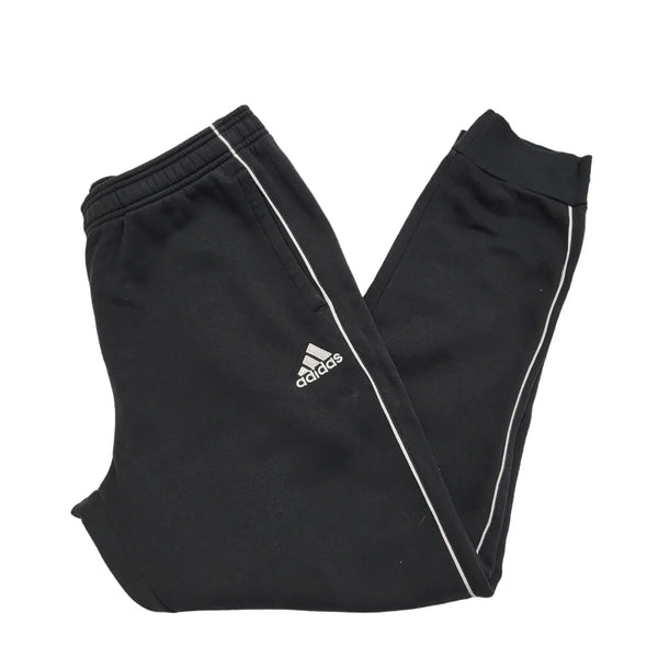 Adidas Black Drawstring Tracksuit Bottoms/Joggers Uk Men's L W34 L30 DD743