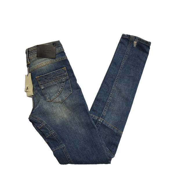 Malene Birger Blue Stretch Skinny Denim Jeans Women's XS 6 W25 L32 Bnwt K844