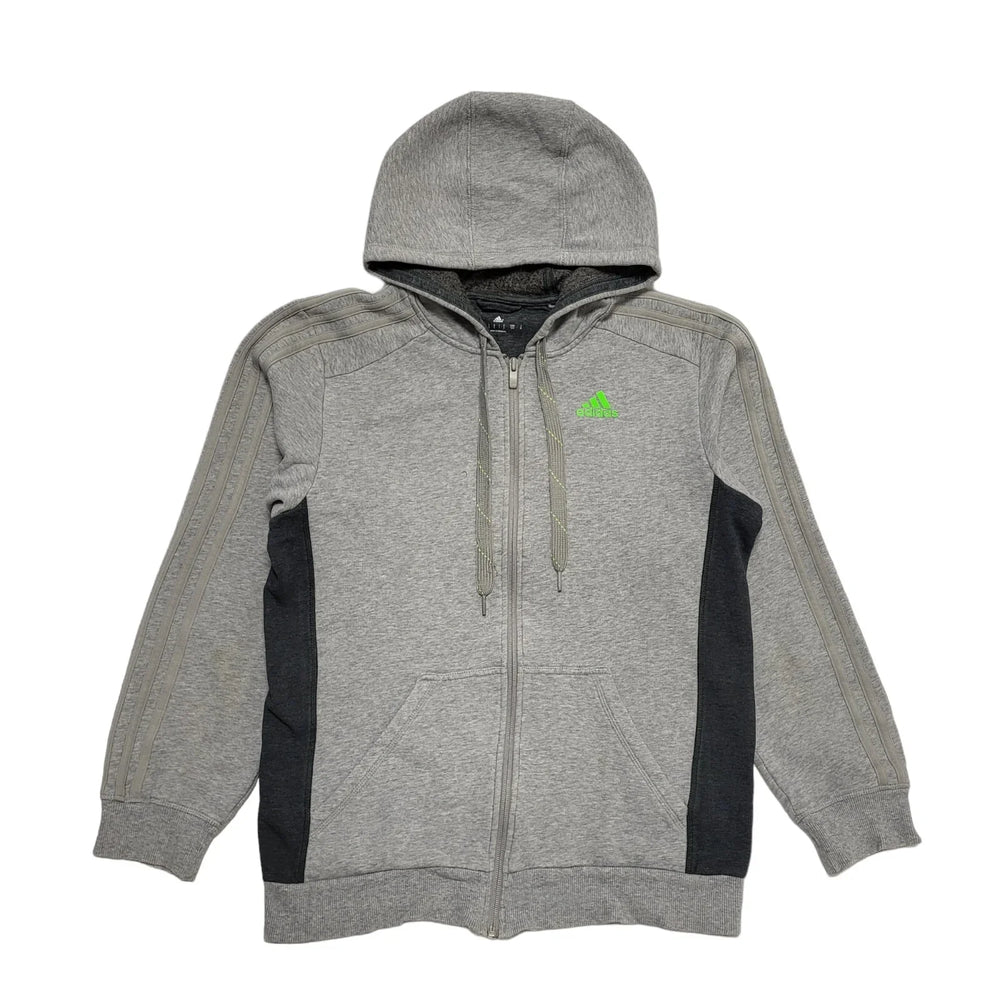 Nike Grey Zip Casual Sweatshirt Hoodie uk Men's Small H628