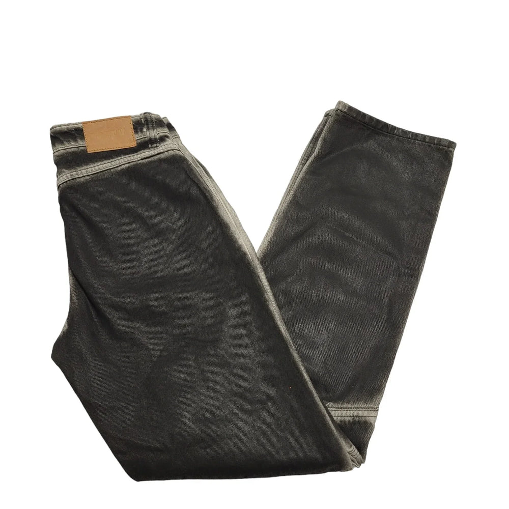 Weekday Grey Straight Leg Denim Jeans UK Women's XS W24 L30 Bnwt BB789