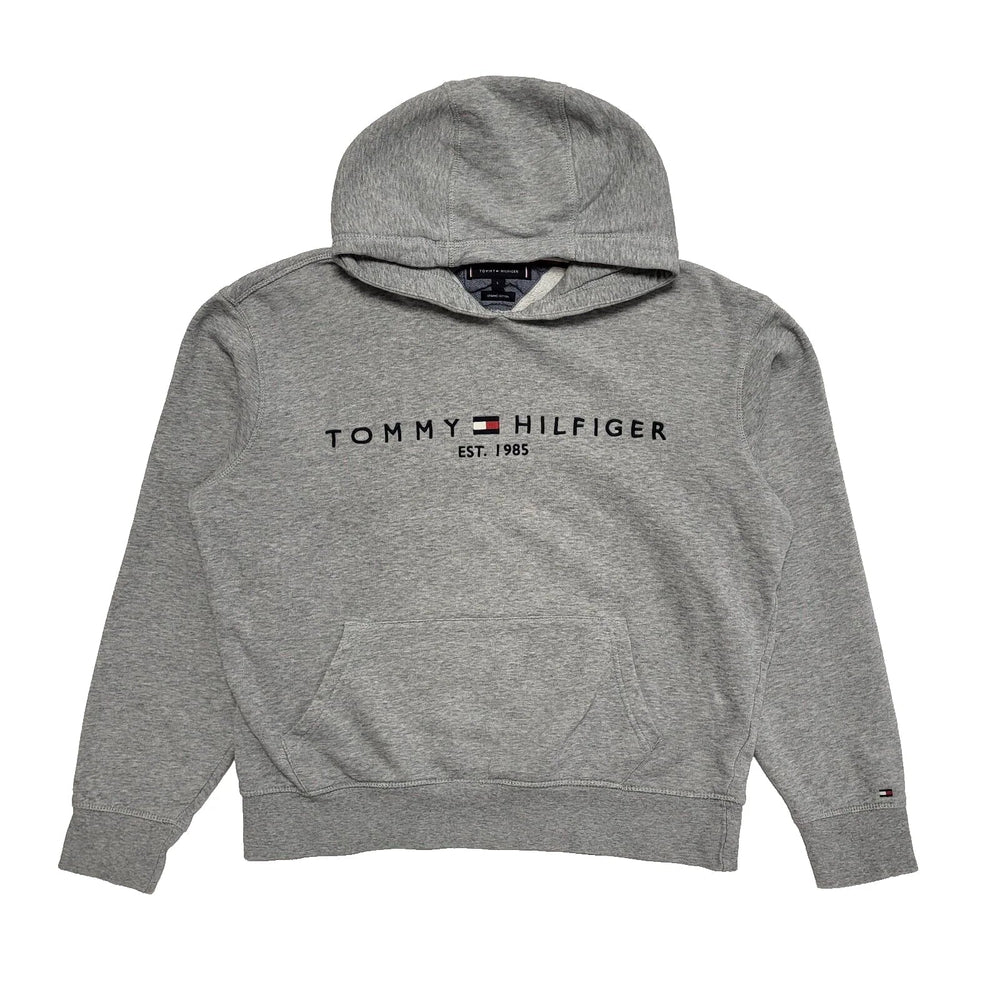 Tommy Hilfiger Hoodie Grey Long Sleeve Women's UK Size L K990