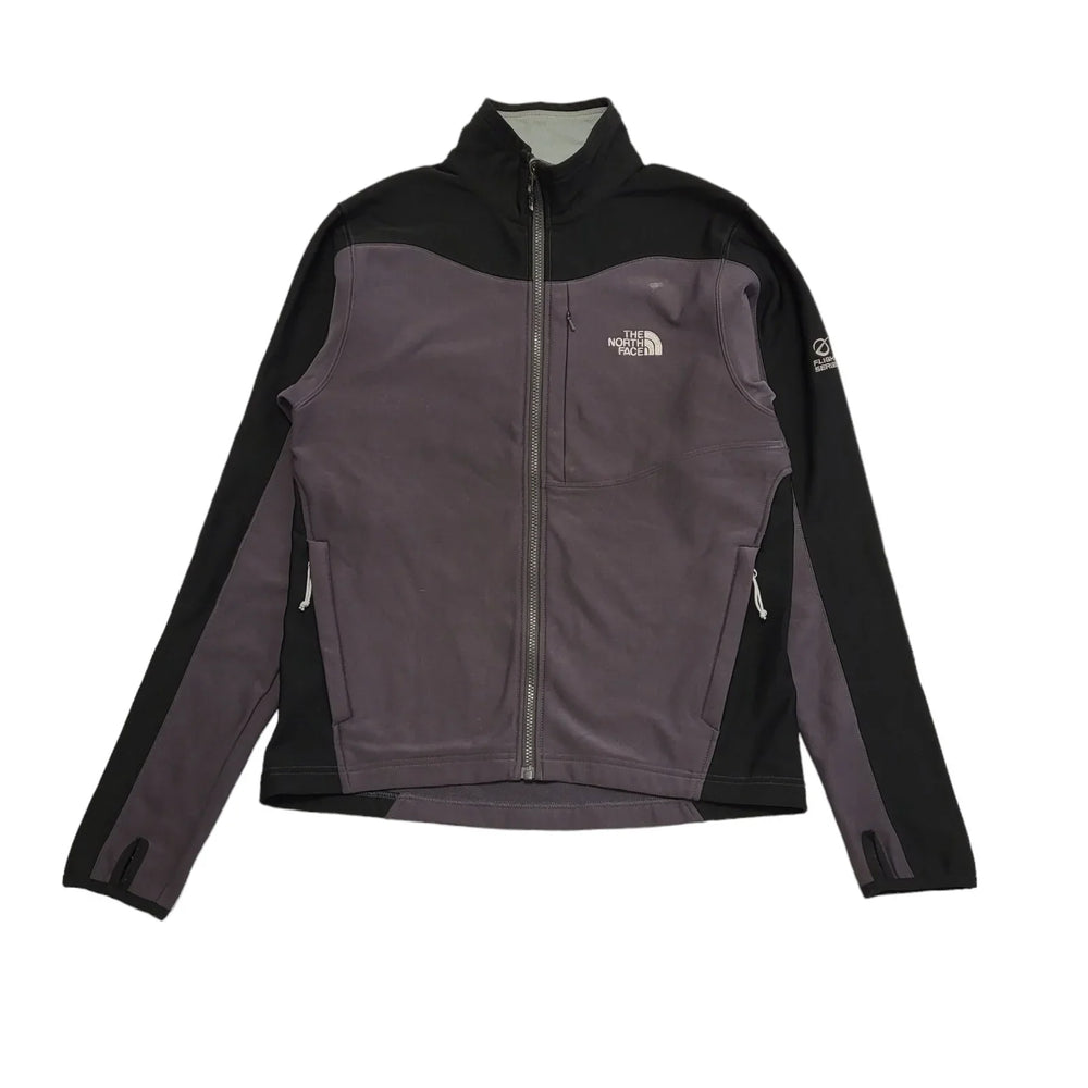 The North Face Grey Zipped Fleece Hiking Walking Jacket UK Men's M K491