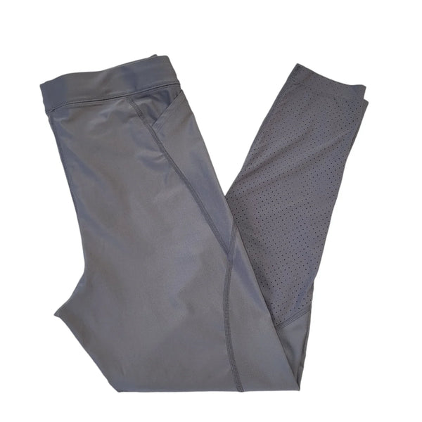 Nike Grey Skinny Sports Leggings Uk Women's Size L W30 L24 EE145