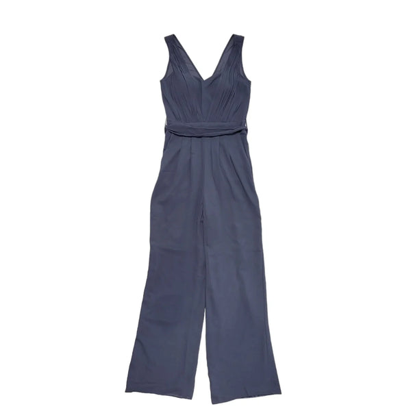 Dorothy Perkins Dusty Blue Belted Jumpsuit Women's  Uk S 8 Bnwt DK910